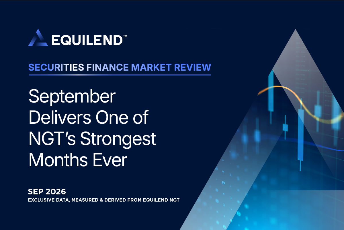 Monthly Securities Finance Market Review: September 2026
